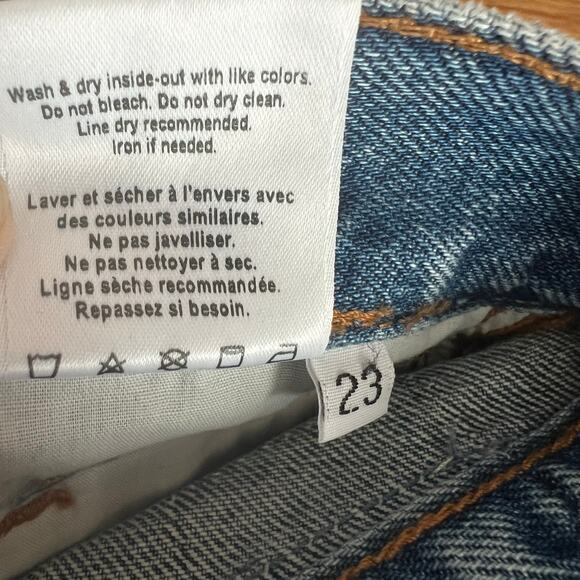 EB Denim Unraveled Two Jeans Size 23 - Picture 9 of 9